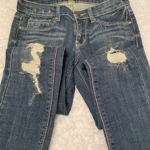 Eunina Denim Distressed Jeans